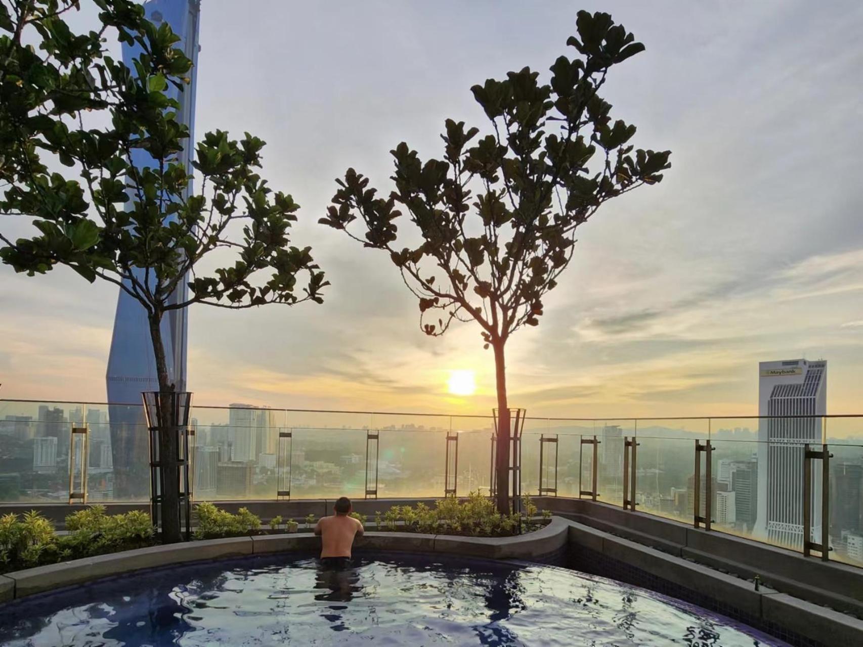 Skyline View In Bukit Bintang The Robertson 42f Pangsapuri Kuala Lumpur
