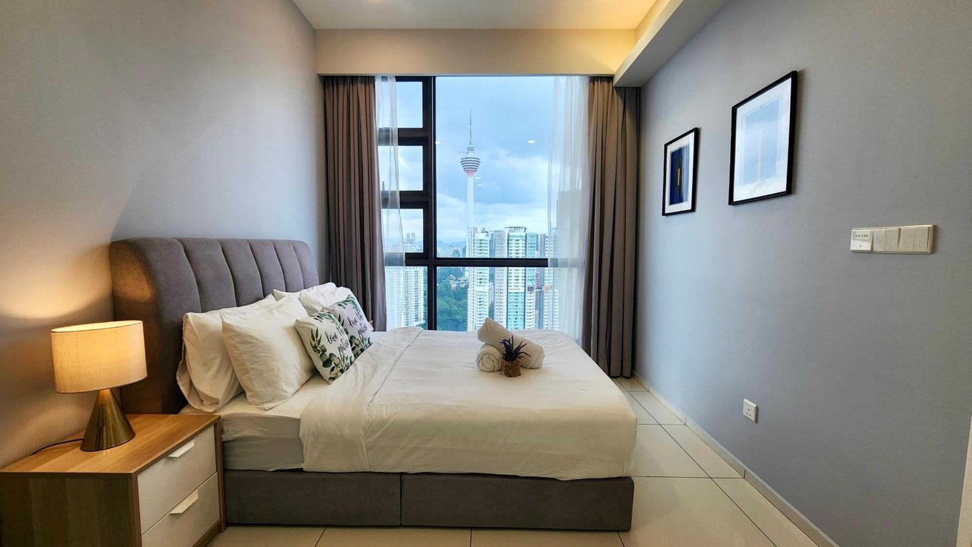 Skyline View In Bukit Bintang The Robertson 42f Pangsapuri *